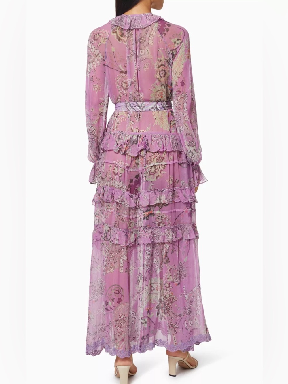 Hemant and Nandita Mavi kaftan maxi dress orchid - Picture 3 of 4